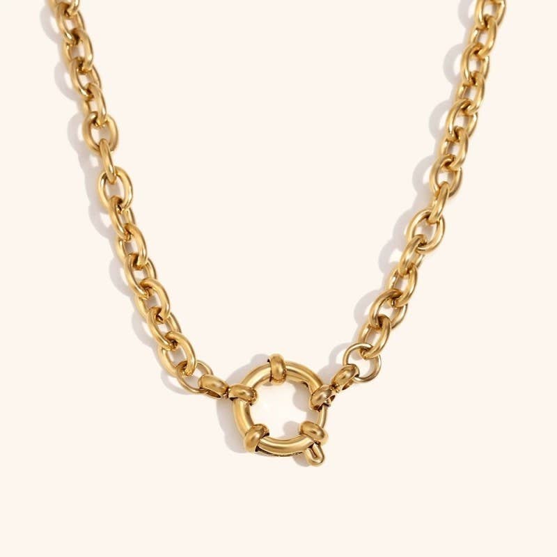 18K STAINLESS STEEL TARNISH FREE CHAIN NECKLACES