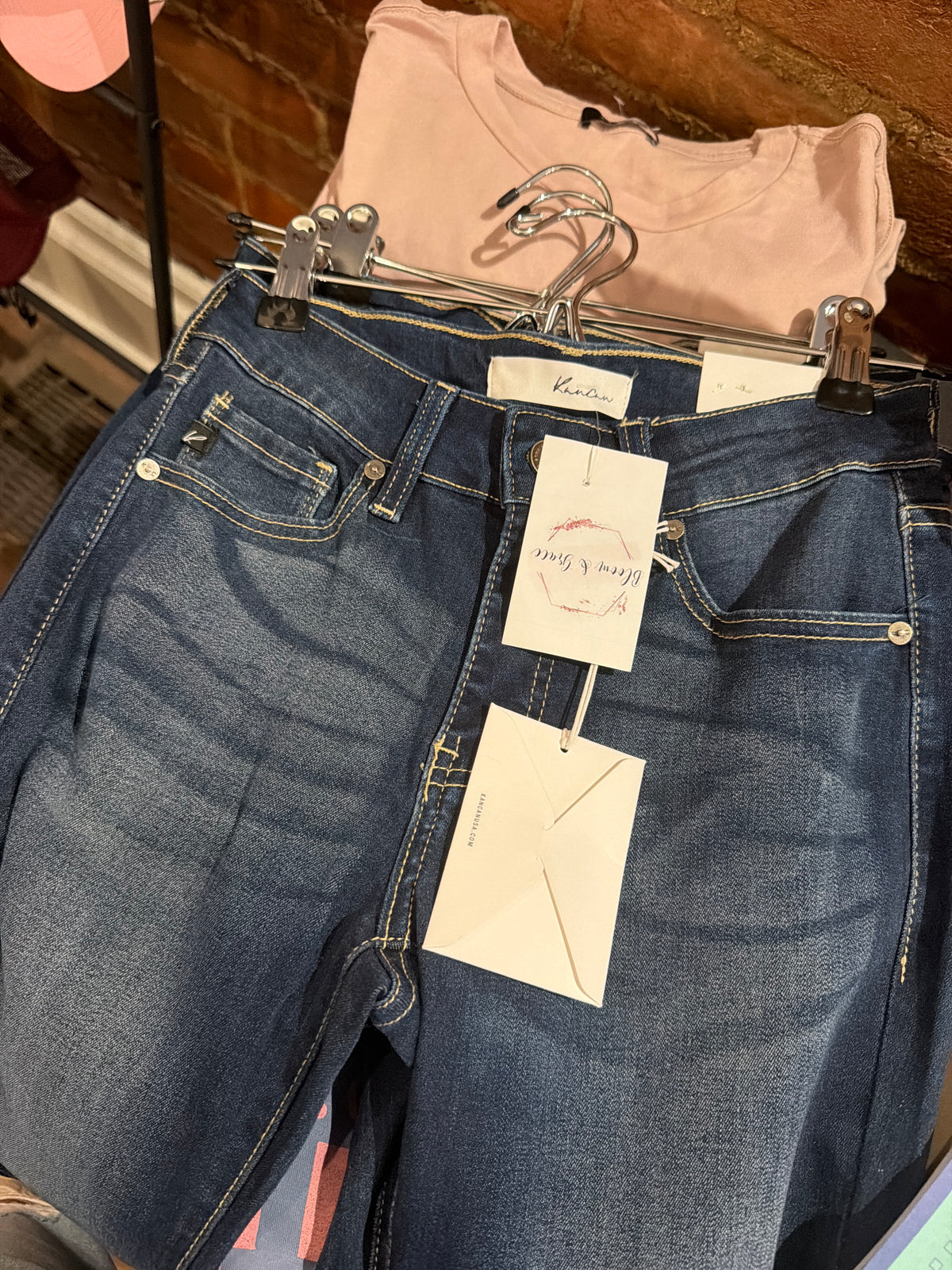 Blue Super Skinny Jeans