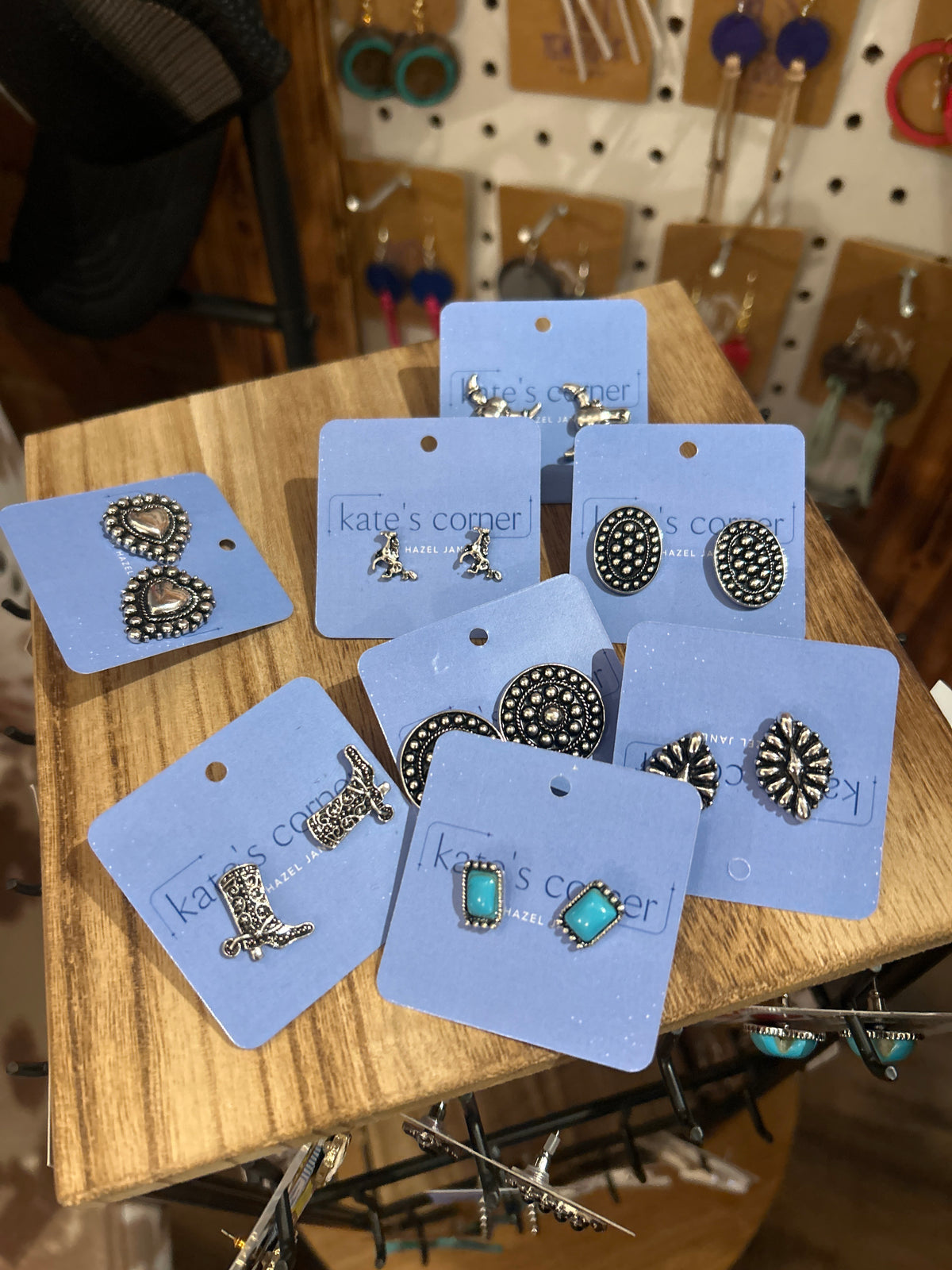 Kate’s corner western earrings