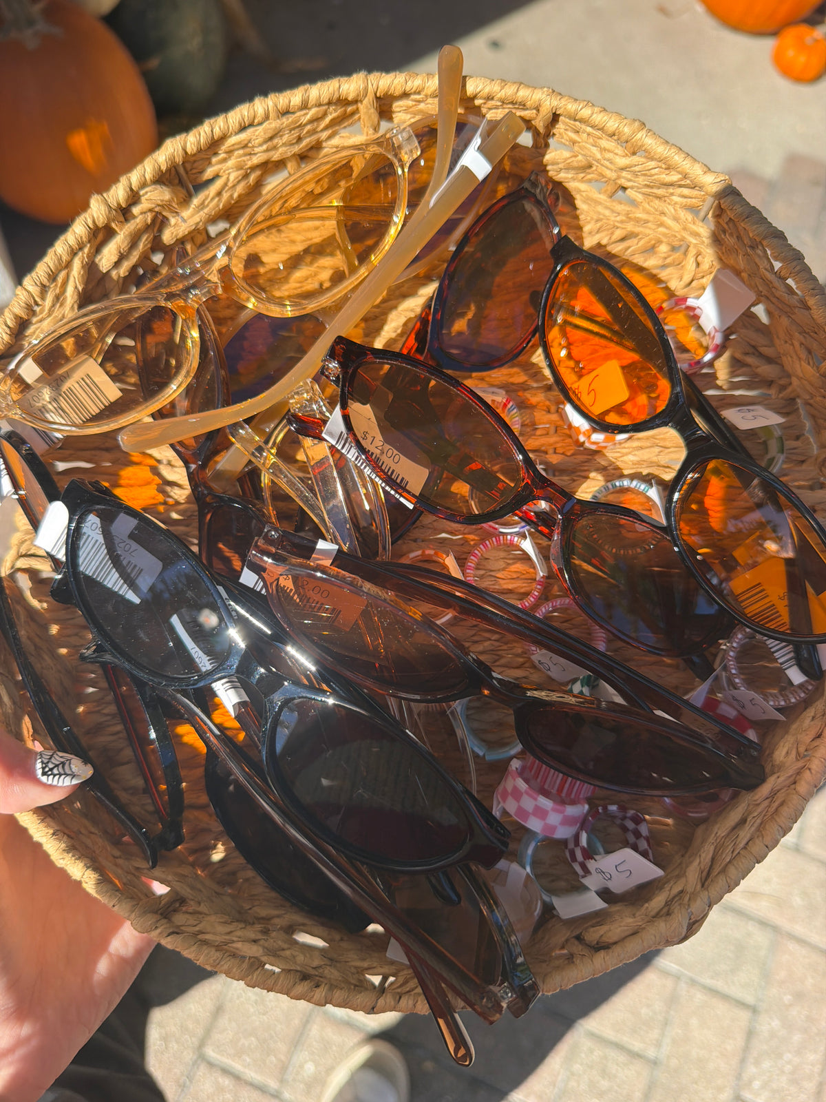 Oval sunglasses