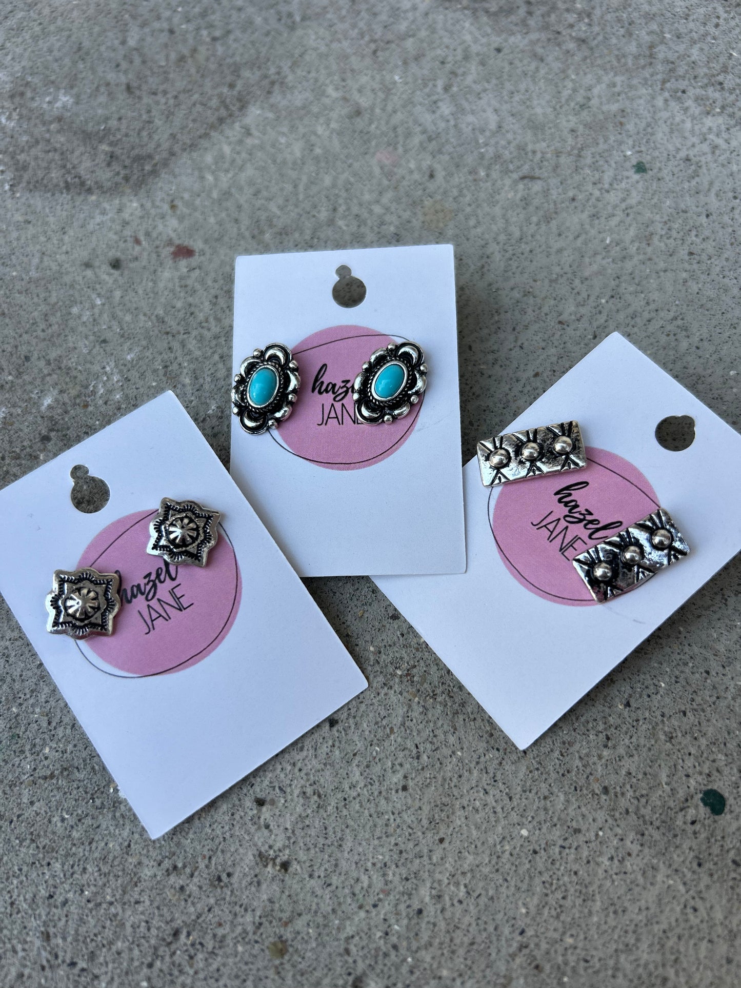 Western inspired studs