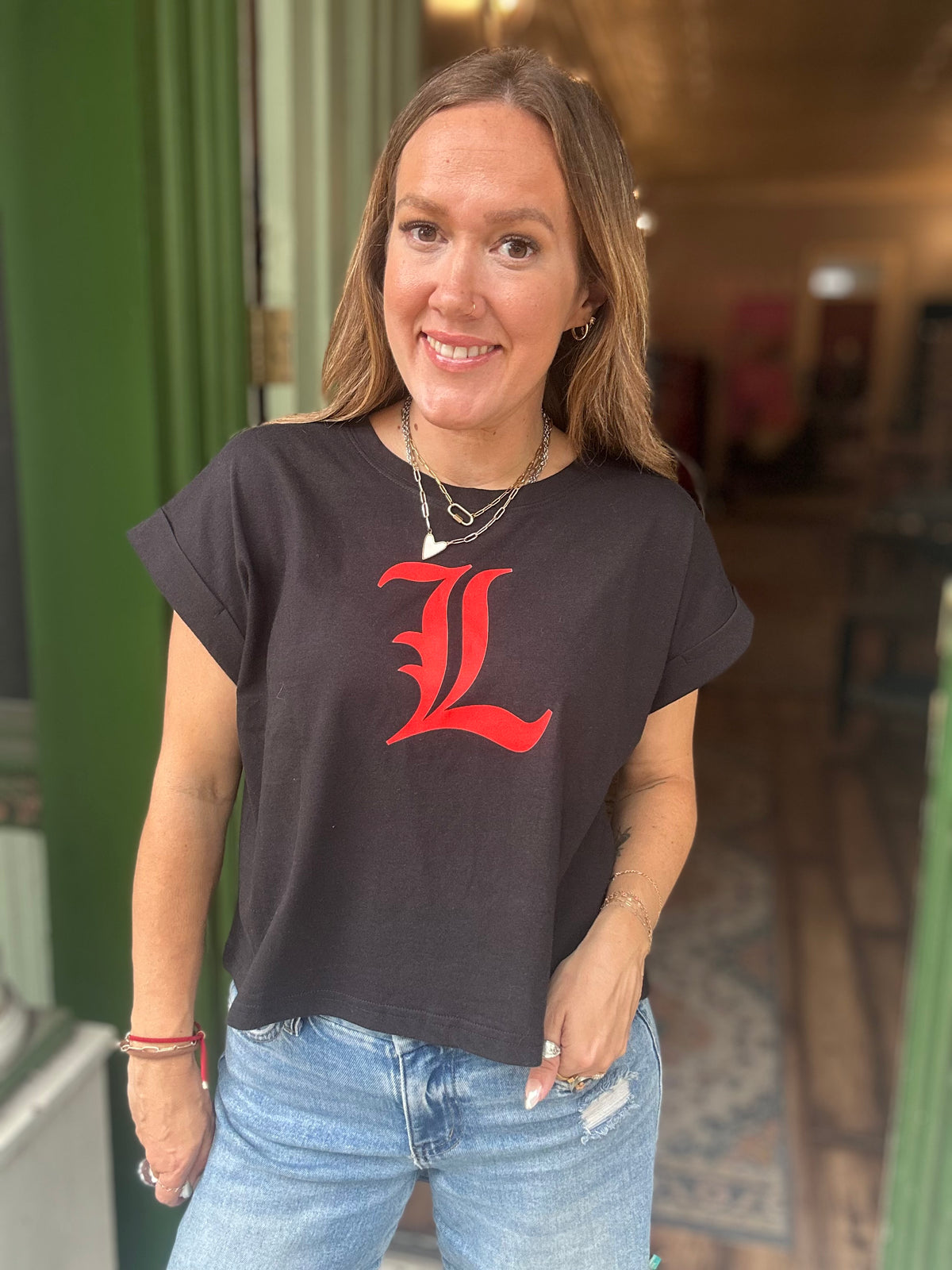 Louisville Cropped Tee
