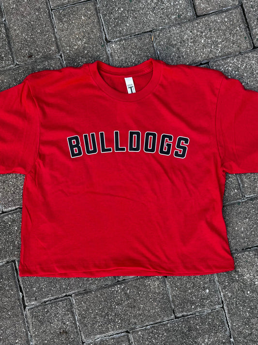 New Bulldogs cropped tee
