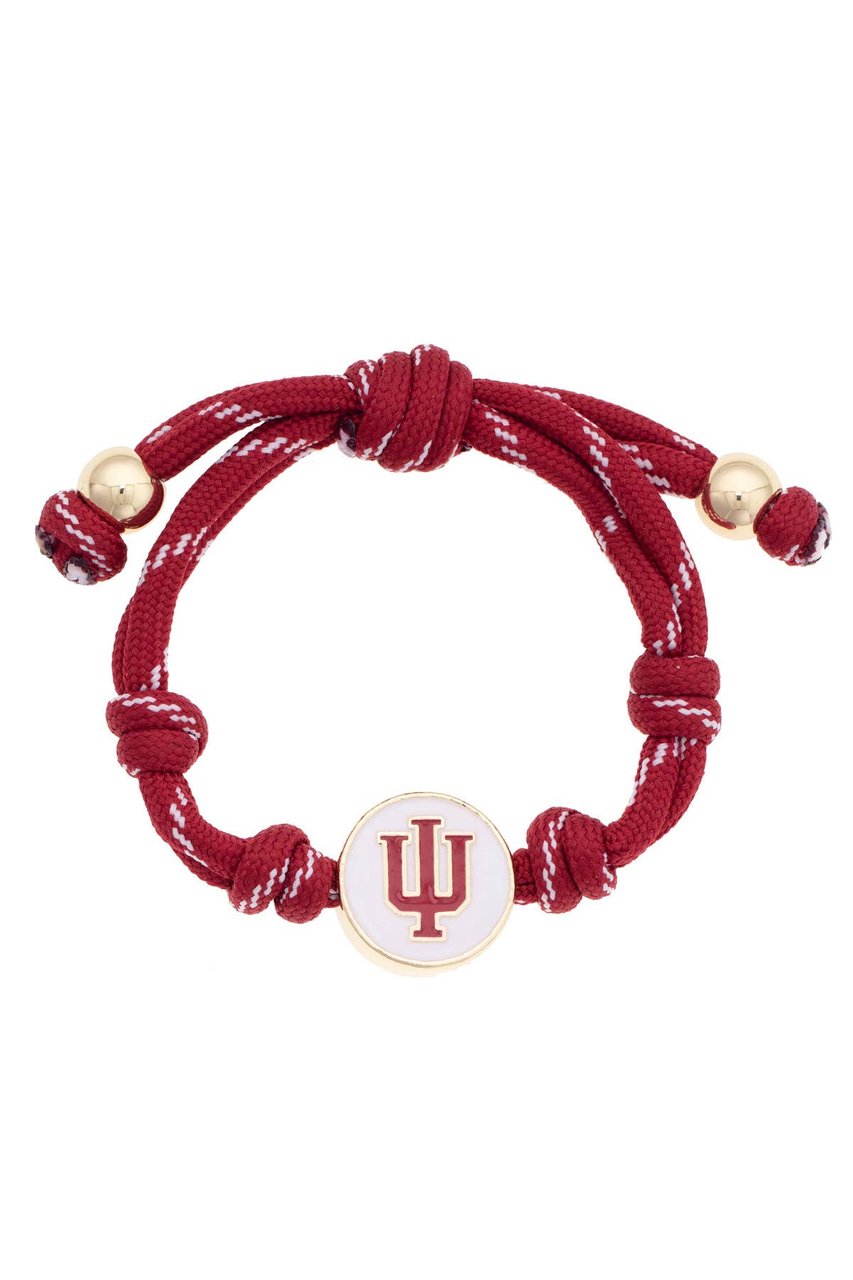 Indiana Hoosiers Logo Paracord Bracelet