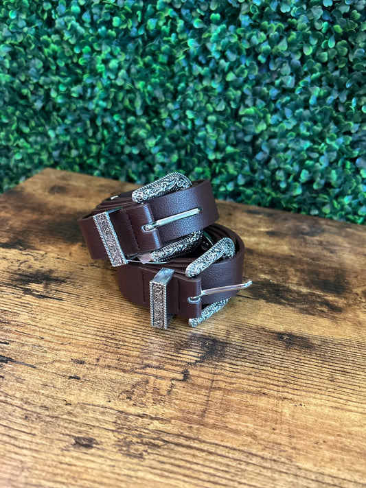 Western Pin Buckle Fashion Belt