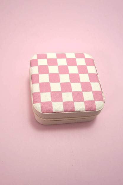 DESIGNED JEWELRY ORGANIZER TRAVEL BOX CASE
