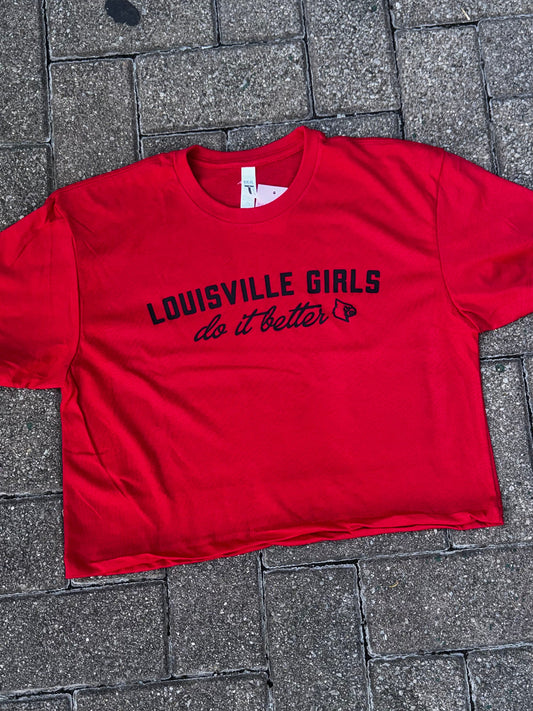 Louisville Girls Do it Better tee