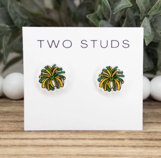 FC/HH school stud earrings