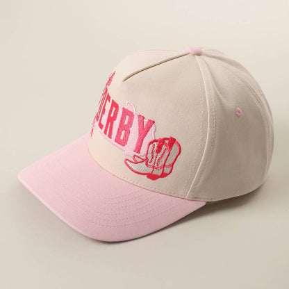 DERBY Western Cowgirl Embroidered Two-Tone Trucker Hat