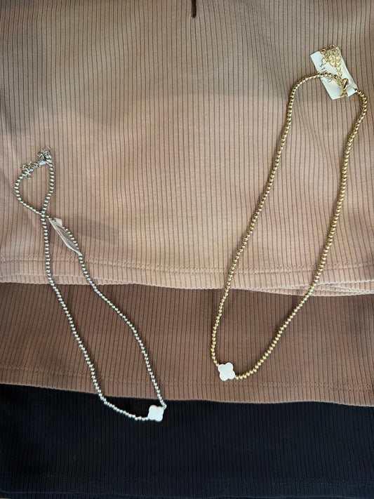 Beaded cross necklaces