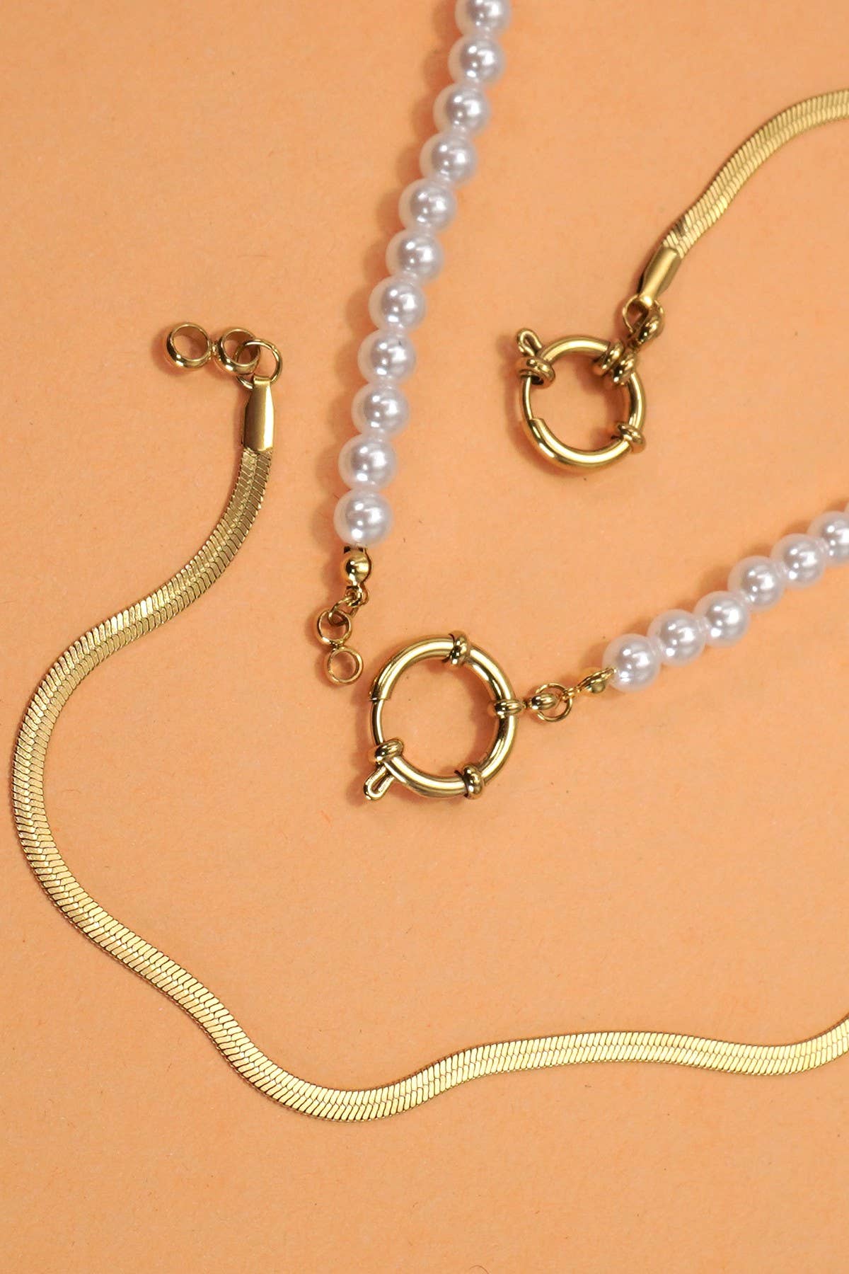 18K STAINLESS STEEL TARNISH FREE CHAIN NECKLACES