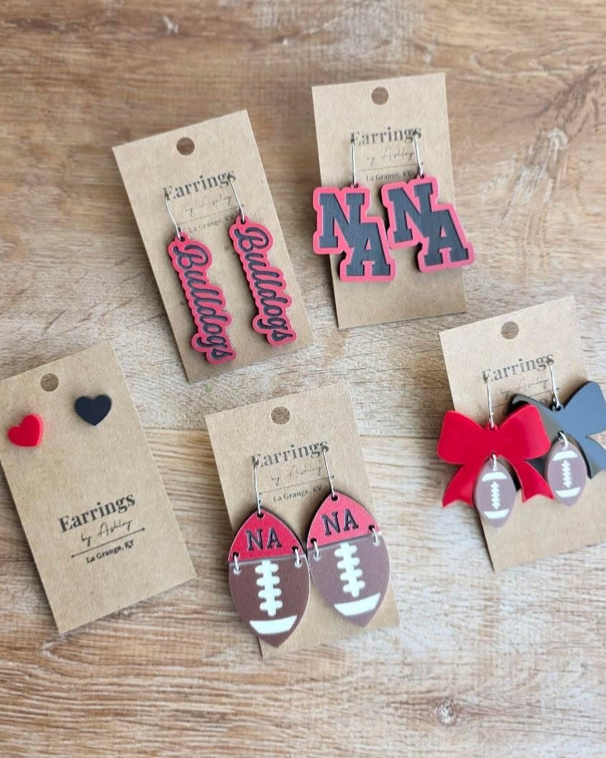 New Albany acrylic earrings