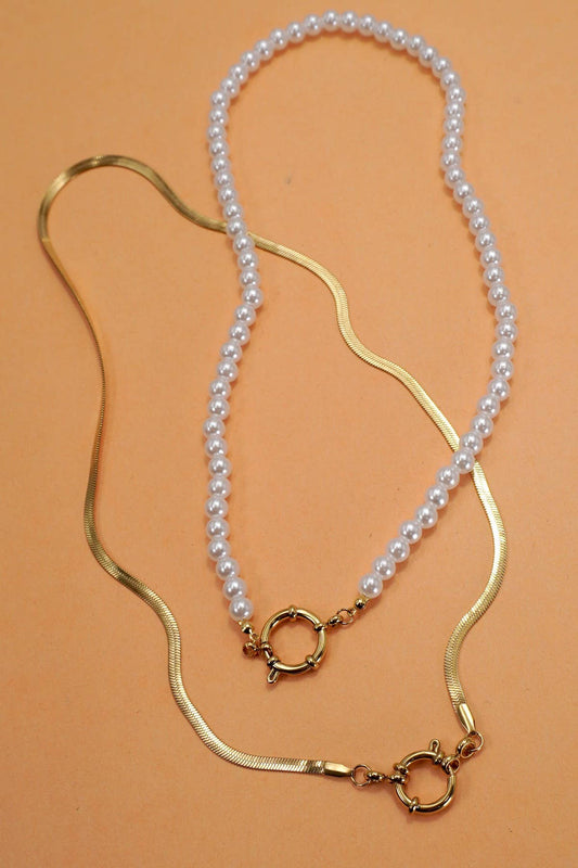 18K STAINLESS STEEL TARNISH FREE CHAIN NECKLACES