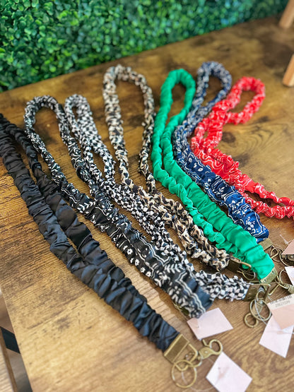 Trendy Scrunchie Lanyard