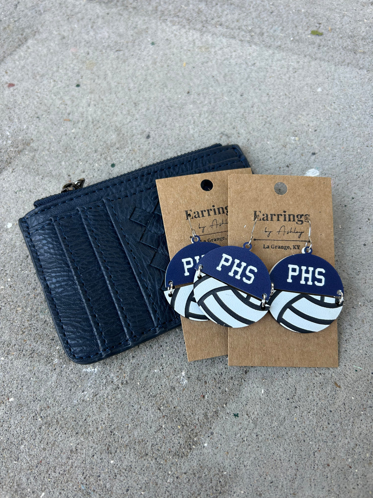 Card wallet keychains