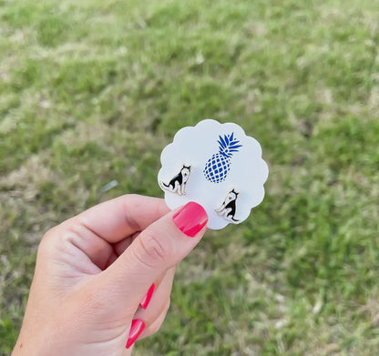 Dog breed earrings