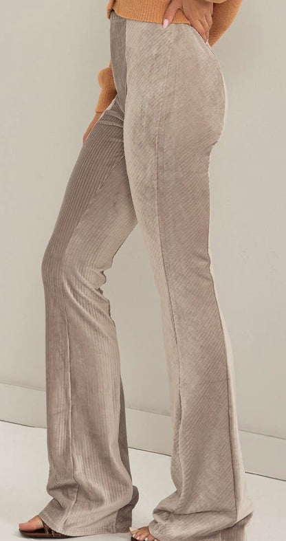 Velour flares