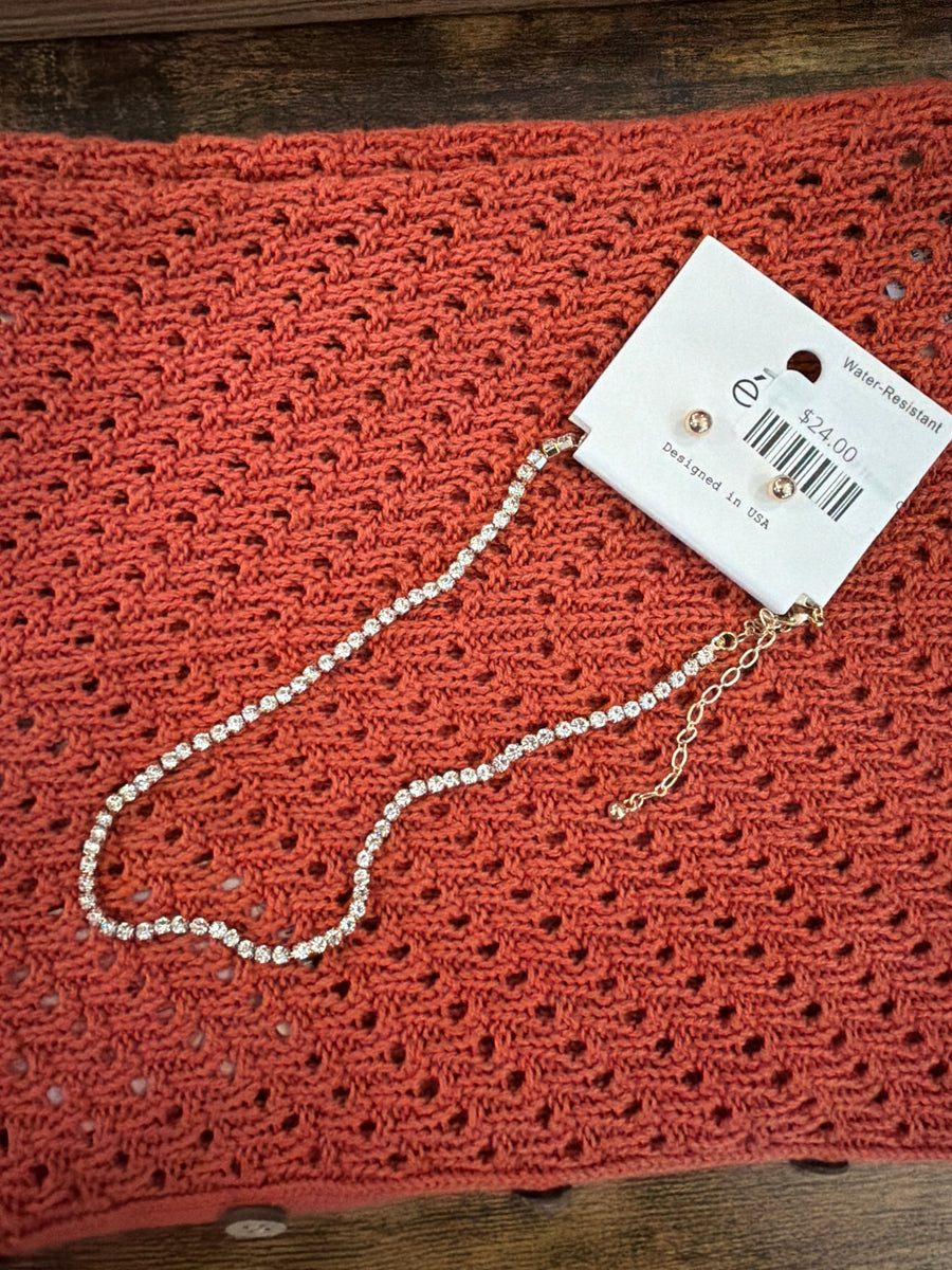 Tennis necklace
