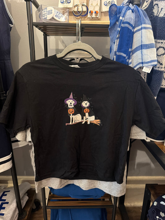 Black Halloween tee