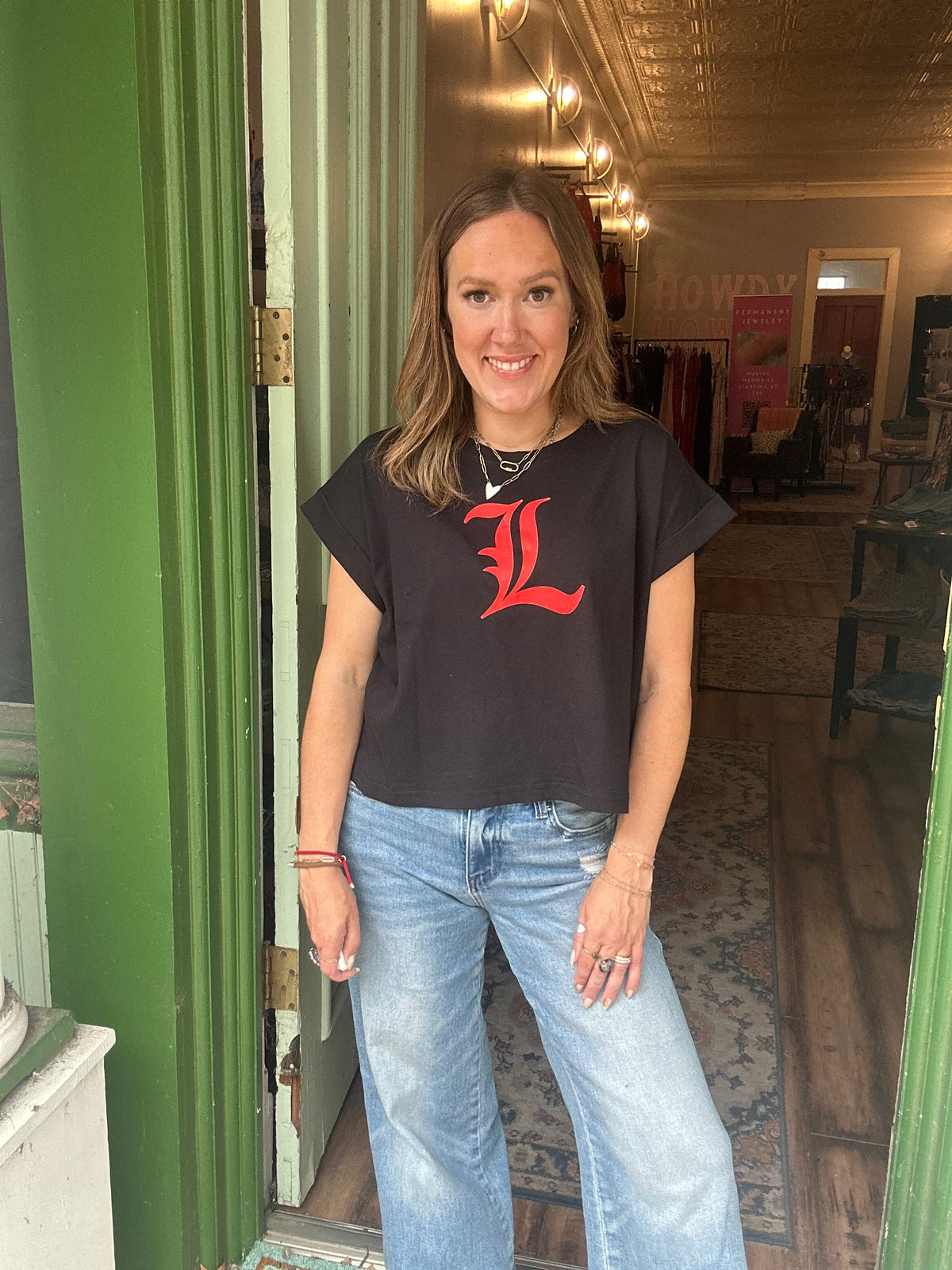 Louisville Cropped Tee