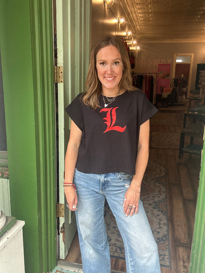 Louisville Cropped Tee