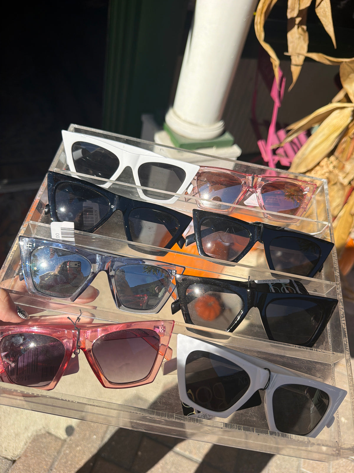 Cat eye sunglasses