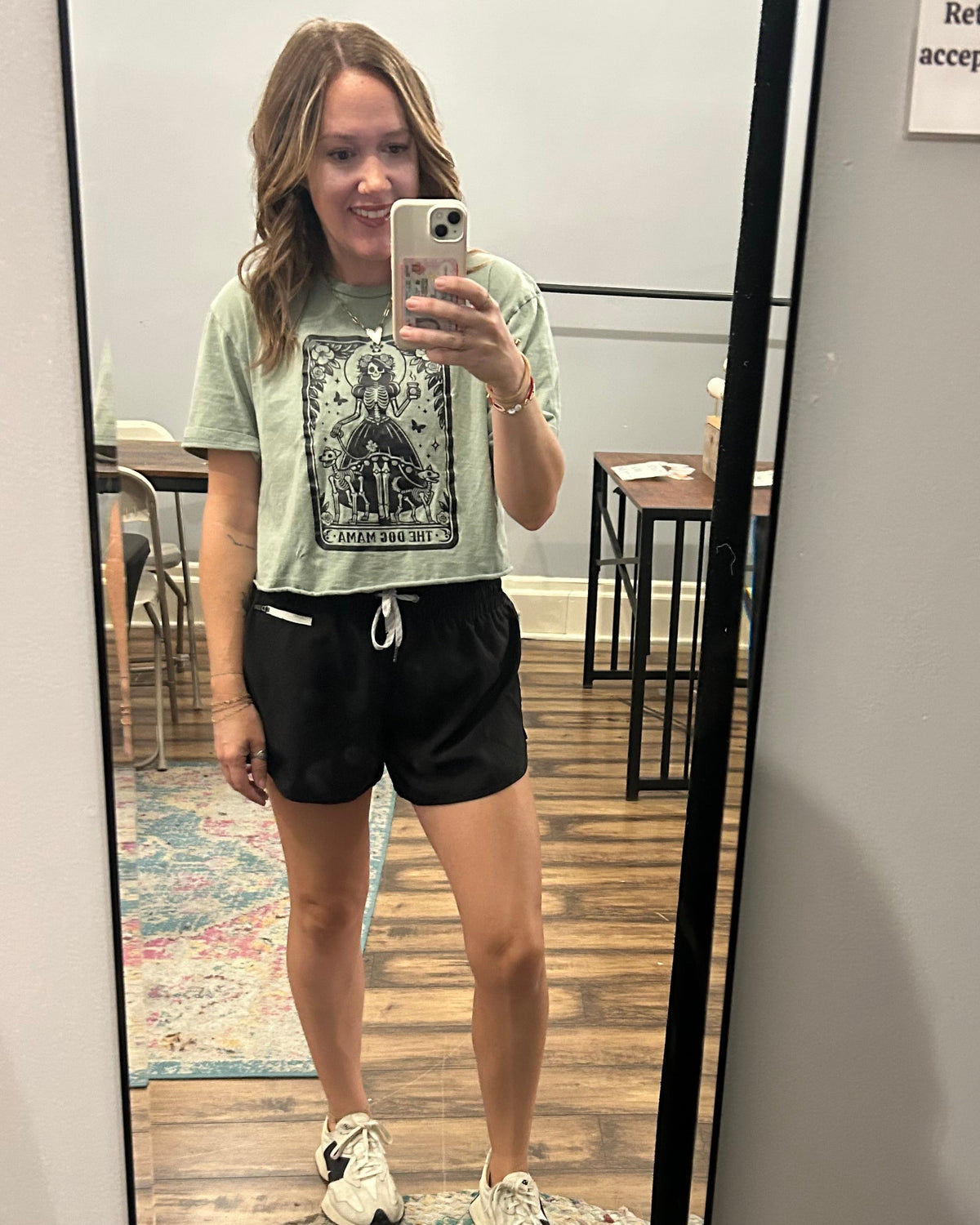 Soft woven lined shorts