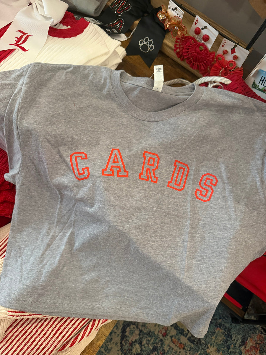 Cards Cropped Tee