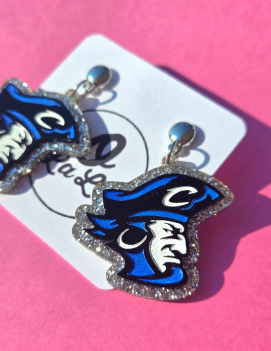 Pirate earrings-preorder 7 day TAT