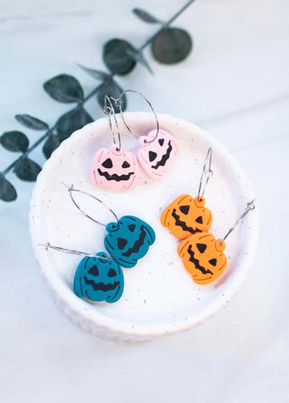 Jack O Lantern Hoops
