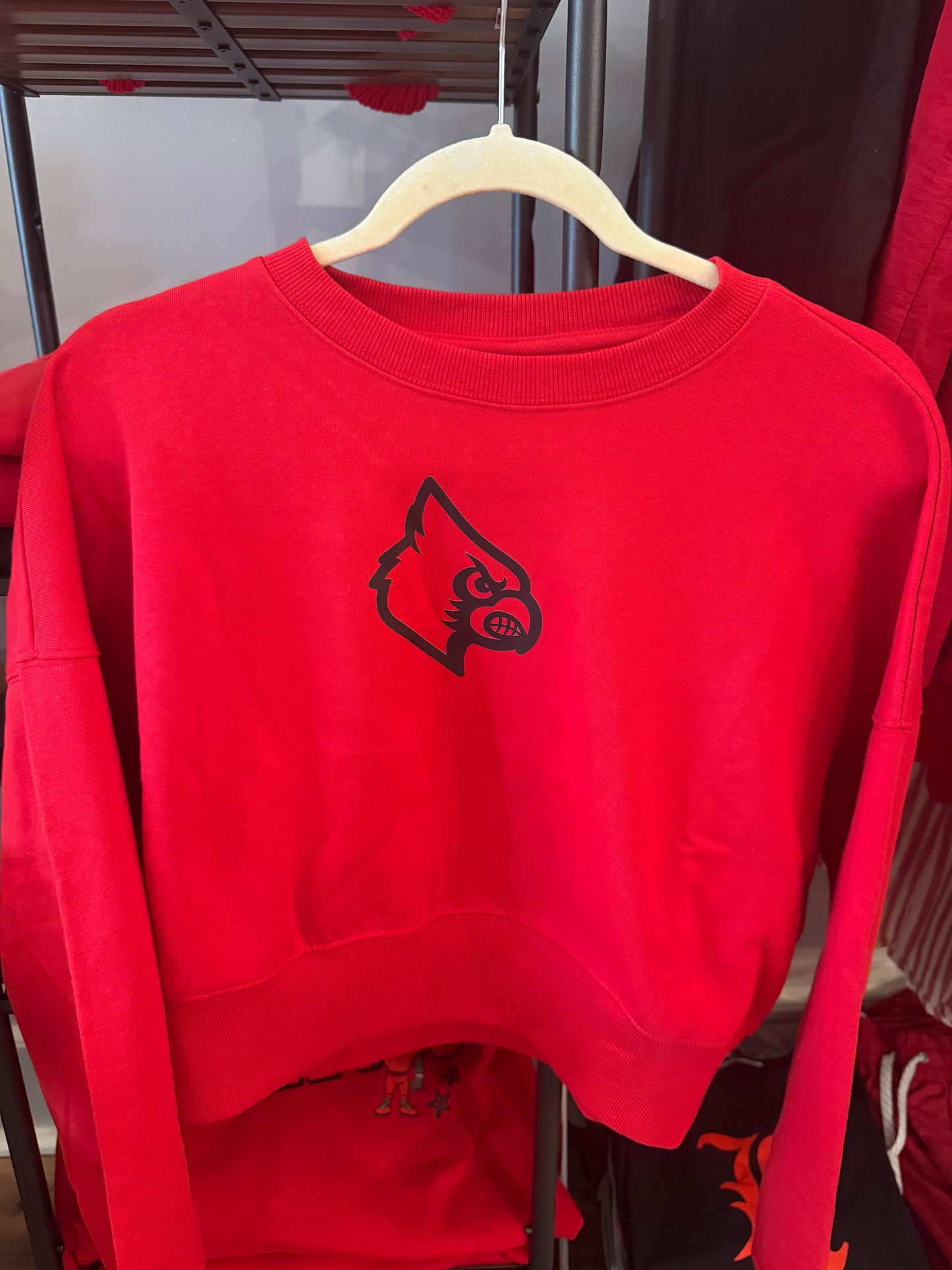 U of L Cropped Crewneck