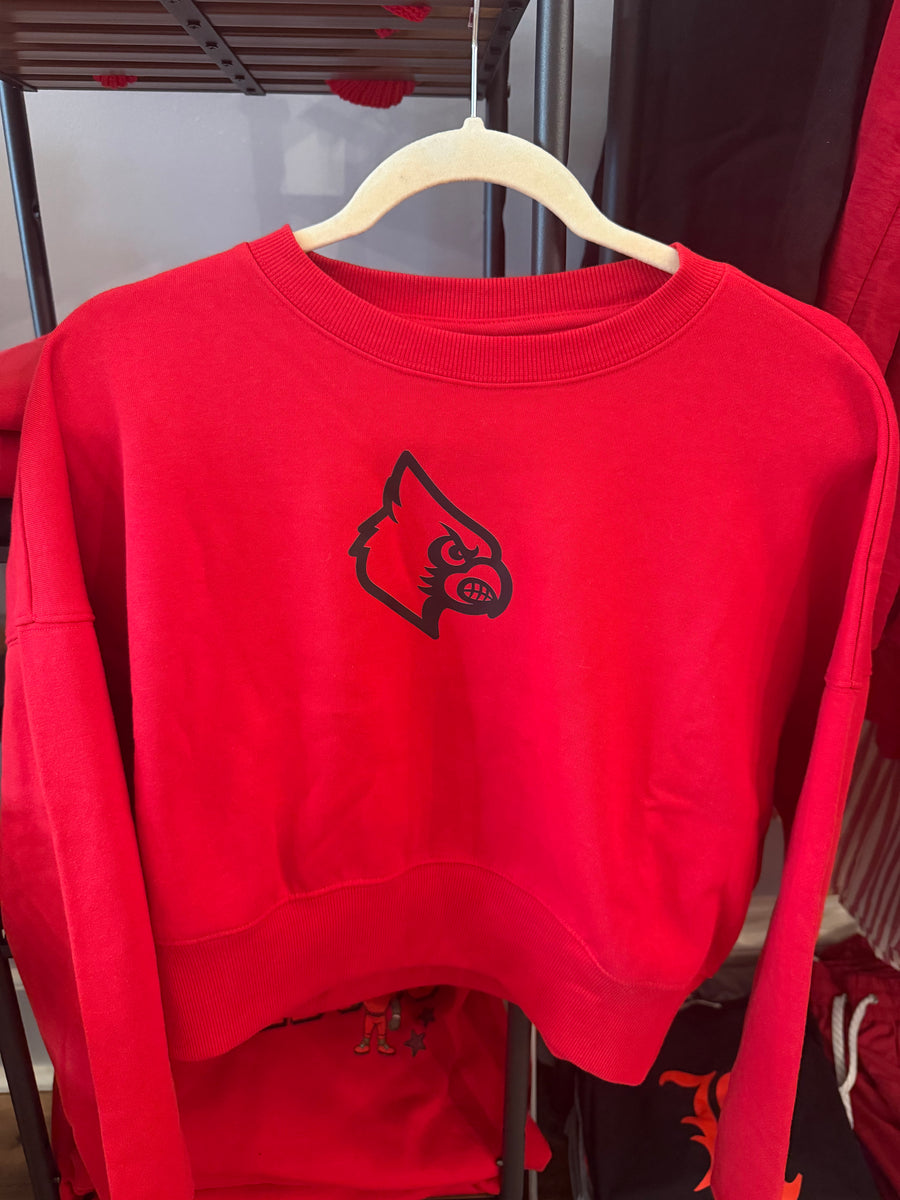 U of L Cropped Crewneck