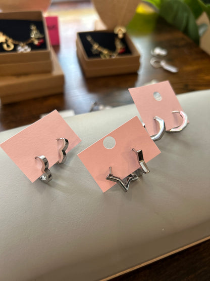 Stainless steel earrings