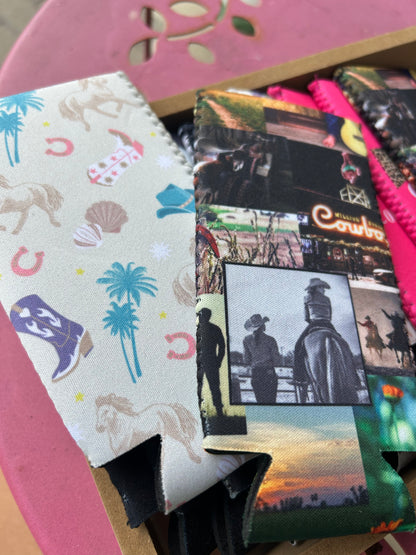 Cowgirl collection Koozies
