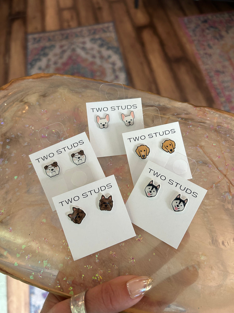 Dog breed earrings