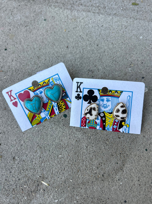 Western inspired earrings