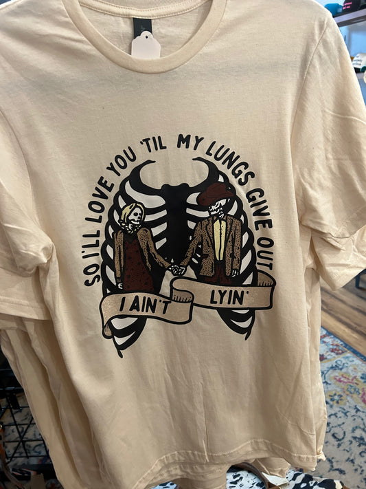 I ain’t lyin tee