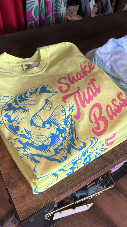 Shake that bass tee