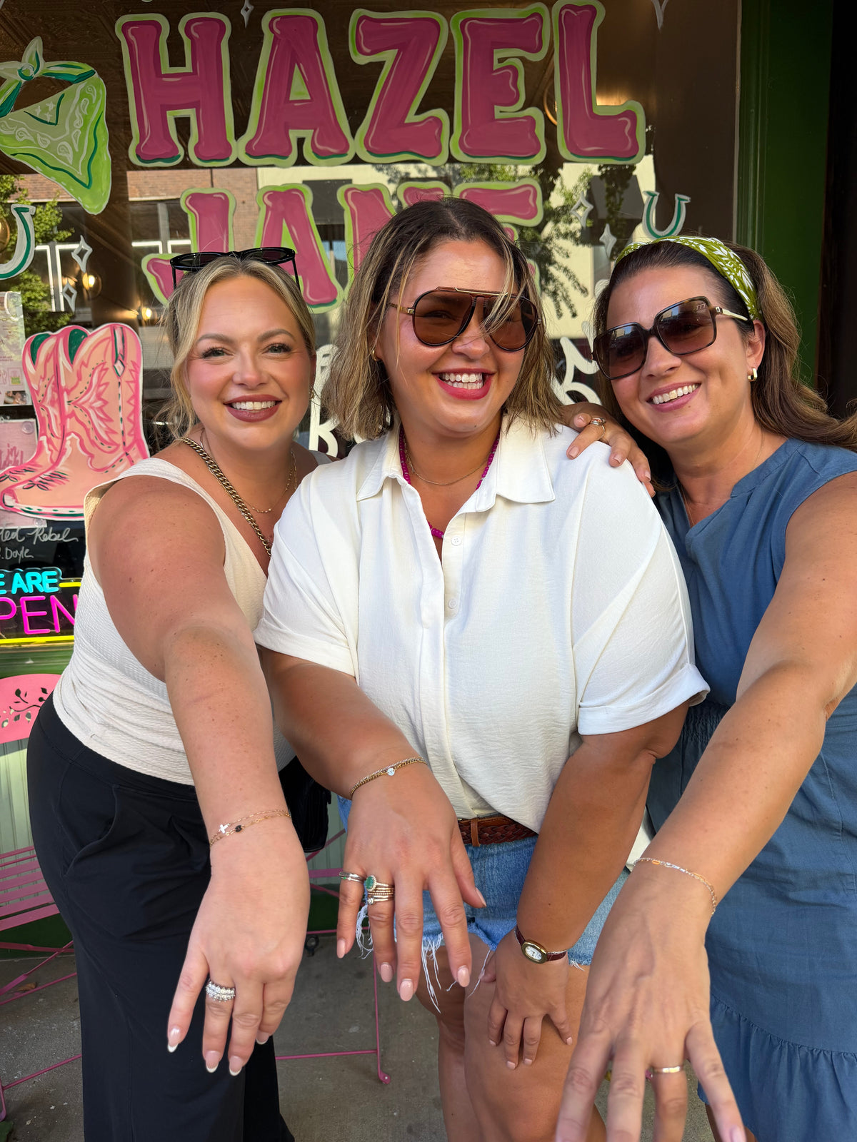 girls night at hazel jane