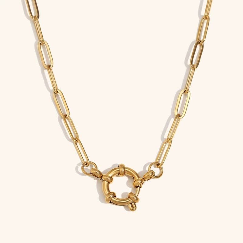 18K STAINLESS STEEL TARNISH FREE CHAIN NECKLACES