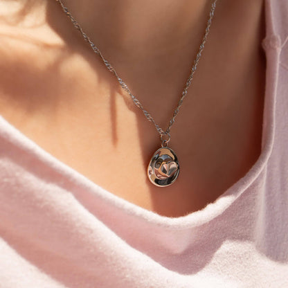 18K Gold PVD Stainless Steel Singapore Chain Necklace