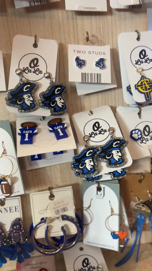 CAI game day earrings
